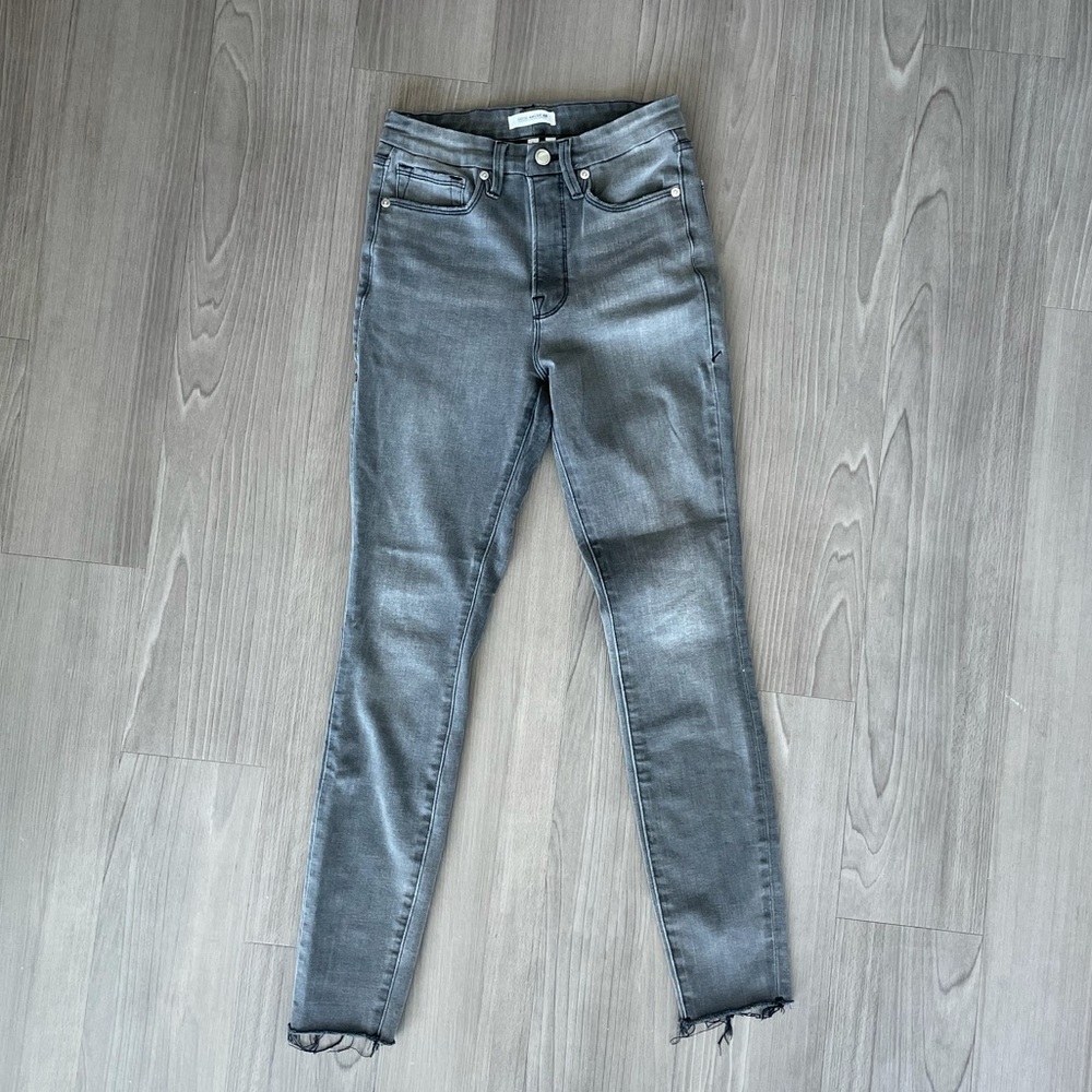 Good American grey denim